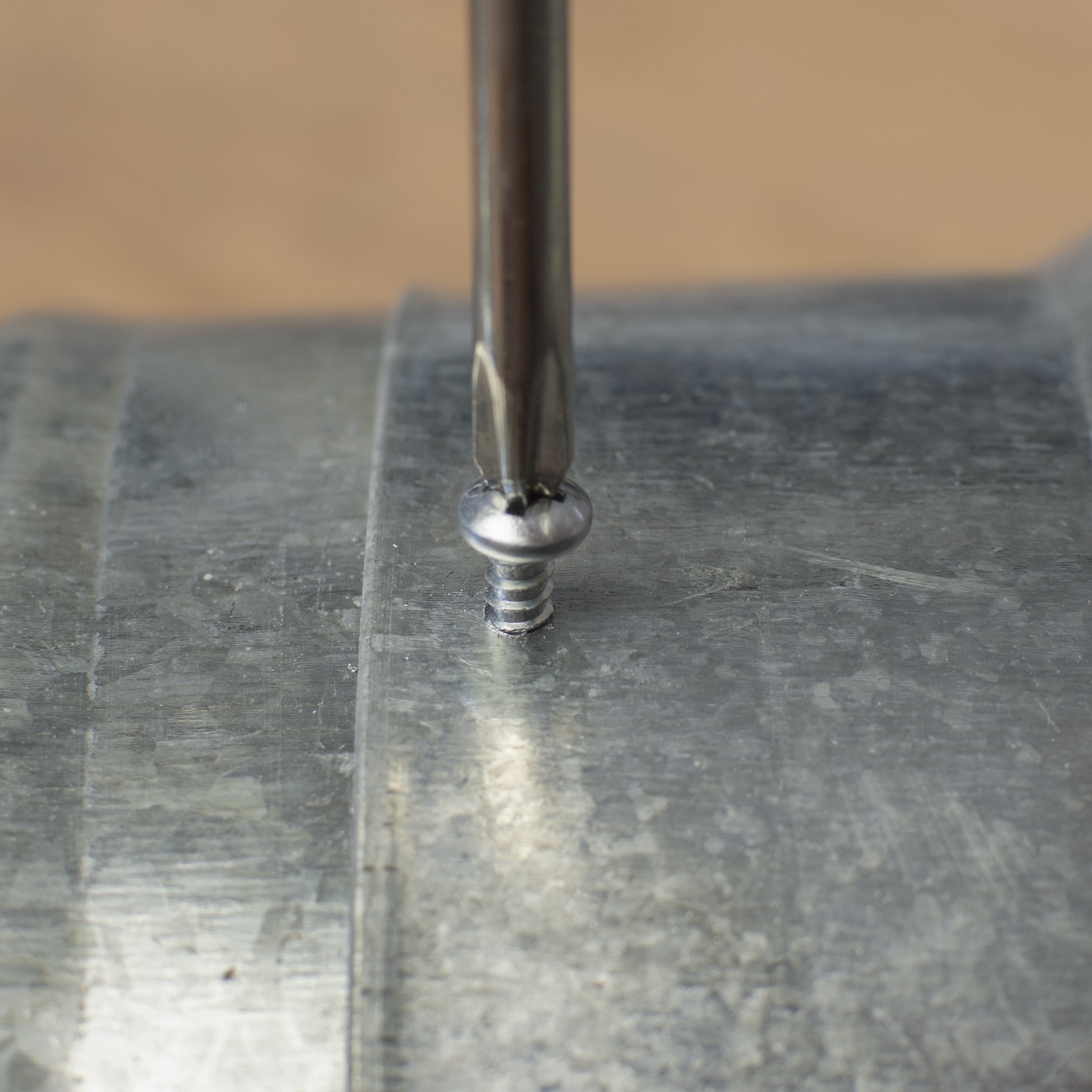 Bulldog Hardware #8 x 3/4 in. Self-Drilling Phillips Pan Head Sheet Metal Screw, Zinc Plated (8 Pack)