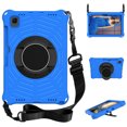 thumbnail image 1 of For Samsung Galaxy Tab A7 Case 10.4-Inch SM-T500 T505 T507, Kickstand Hand Strap Shoulder Strap Rugged Armor Protection Shockproof Case for Samsung Galaxy Tab A7 10.4 2020 Released T500, Blue, 1 of 6