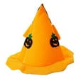 thumbnail image 1 of Kids Halloween Witch Hat With Pumpkin Accessory For Dress Up Party Pretend Play, 1 of 9