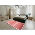 thumbnail image 5 of Ahgly Company Machine Washable Indoor Rectangle Transitional Pastel Pink Area Rugs, 5' x 7', 5 of 7