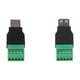 thumbnail image 1 of 2 Pcs Usb Conector Adaptador de Terminal de Blindaje de Tornillo / 5 Clavijas, 1 of 9
