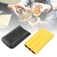 thumbnail image 1 of Leather Cigar Case, Holding 3  Exquisite Appearance Portable Cigar Holder  For Traveling, 1 of 8