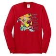thumbnail image 3 of Colorful Pitbul | People Will Know How Large Your Soul | Dean Russo Art Animal Lover Mens Long Sleeve Shirt, Red, Medium, 3 of 6