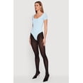 thumbnail image 3 of Women's Scoop Neck Short Sleeve Bodysuit, 3 of 4