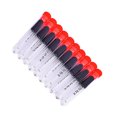 thumbnail image 4 of 1ML Glass Graduated Dropper with Rubber Drip Tube Cap Straight Drip Tube Dropping Pipette for Laboratory Painting, 10pcs, 4 of 9