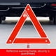 thumbnail image 2 of Triángulo de advertencia, kit de triángulo de seguridad vial de advertencia reflectante, paquete de 3, 2 of 5