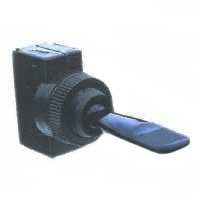 Calterm 40110 Automotive Toggle Switch, 12 VDC, 20 A, Black