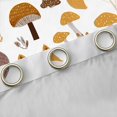 thumbnail image 4 of jejeloiu Cute Fox Blackout Curtains Set of 2 (52x84 Each),Kawaii Cartoon Animal Window Curtains,White Orange Curtains and Drapes For Men Women,Microfiber Bedroom Decor, 4 of 6