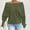 Army Green plus size fall tops for women a1, variant on Women Plus Size Fall Winter Long Sleeve Off Shoulder Pullover Tops Solid Casual Loose Fit Sweatshirts Basic Crew Neck Tunic Blouses Cozy Fashion Shirts Clothes, Orange 3XL