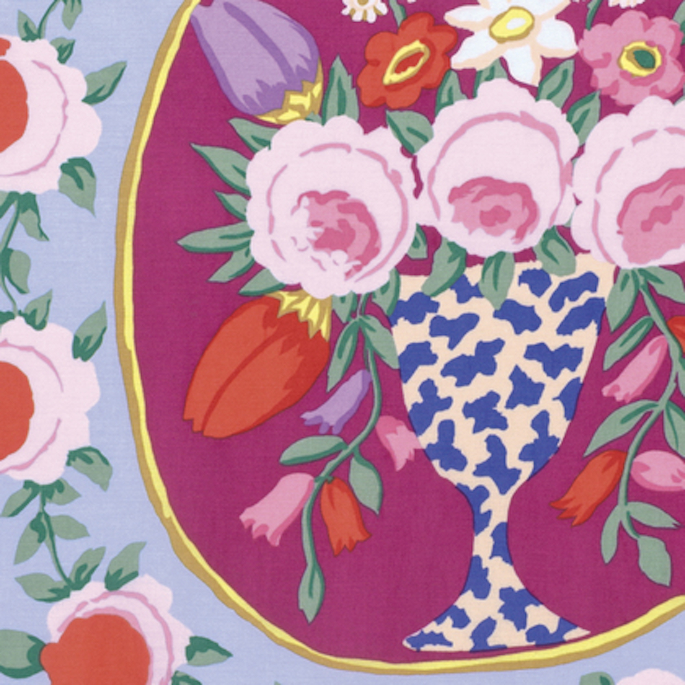 Kaffe Fassett Cameo Sky Cotton Quilting Fabric