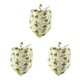 thumbnail image 1 of Methold Bufanda de algodón para mascotas, portátil, reutilizable, lavable, adorable toalla Triangular, accesorios para cuello de 25-45cm, hoja blanca y Type1 NO1 Methold CBP281012, 1 of 6