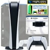 Sony PlayStation 5 Disk Console Bundle With PS5 HD Camera & MightySkins Custom PS5 Skin Voucher Limited Edition Bundle