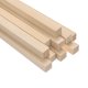 thumbnail image 1 of Uxcell 10-Pack Varillas Cuadradas de Madera, 25/64 x 12 Pulgadas Varilla Cuadrada de Madera Sin Terminar, Palos de Madera para Manualidades, 1 of 1
