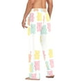 thumbnail image 3 of FORMRS Mens Pajama Pants with Pockets Cotton Sleepwear Lounge Bottoms Sizes S-2XL, Cute Gummy Bears Pattern, 3 of 7
