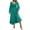 Green, variant on Women Wedding Guest Dress Long Sleeve Solid Formal Party Evening Dress with Ruffles,Winter Dresses for Women,Long Sleeve Party Dress for Women,Black,M