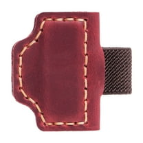 COOLHOOD Magnetic Leather Bookmarks with Elastic Pen Holder Slot Magnetic Book Page Clip for Journal Planner Notebook Book Novel