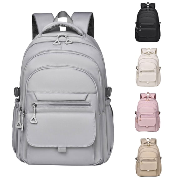 Gyujnb School Backpack, Durable Backpack for School College Students Lightweight Travel Daypack Casual Laptop Book Bag with Comfortable Straps, Backpack for School