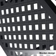 thumbnail image 4 of MF Studio Patio Parasol Table d'Appoint 22 "X 22" Table de Bistrot Carrée pour Piscine de Jardin Extérieure avec Trou de Parasol 1.57, 4 of 6