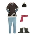 thumbnail image 7 of Frozen Kristoff Plus Size Deluxe Adult Costume, 7 of 7