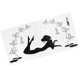 thumbnail image 5 of Papel Pintado,Patrón De Chica De Yoga Decoración De Fondo De Pared Decoración De Arte De Pared Los Mejores Materiales, 5 of 8