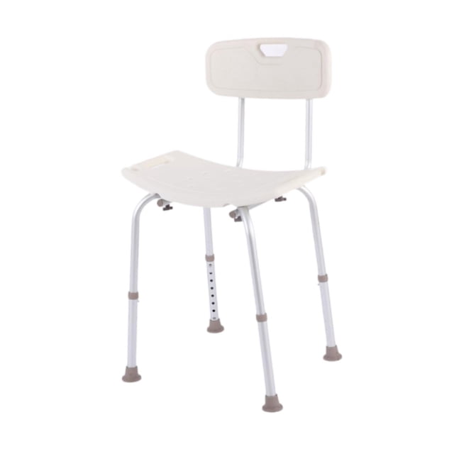 Esquirla Shower Chair for Inside Shower Adjustable Heavy Duty Comfortable Shower Seat beige