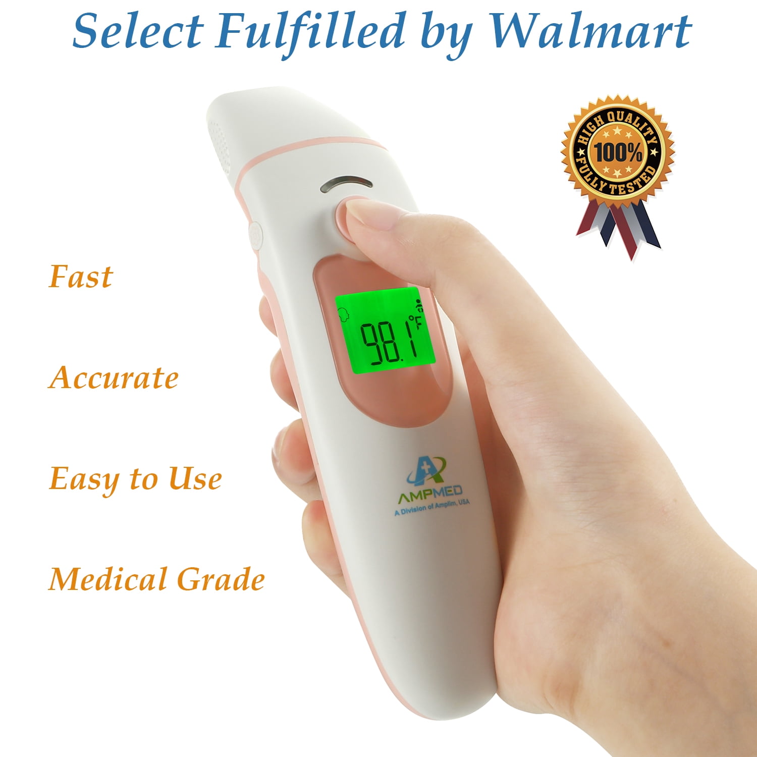 Baby Thermometer-ThermoPro TP905 Digital Medical Infrared Temporal Ear Thermometer for Fever Forehead Thermometer for Kids and Adults with Memory Recall 
