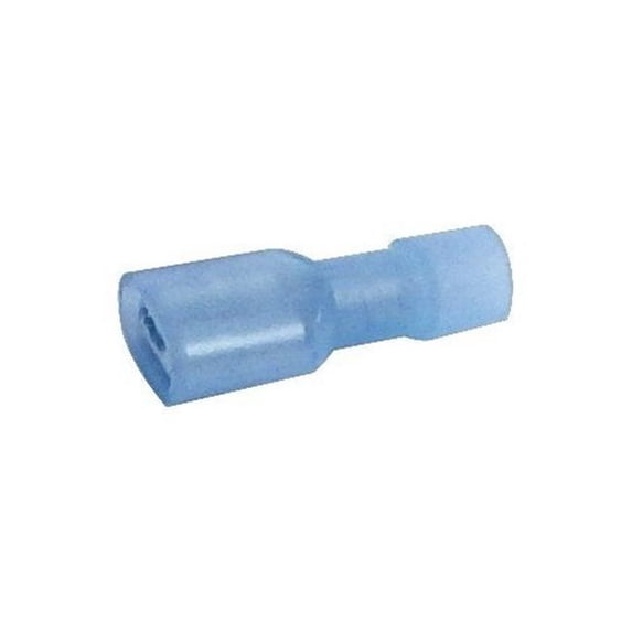 Nylon Fully Insulated Double Crimp Female Disconnects - 16-14 Wire, 0.032 x 0.250 Tab Bulk Bag