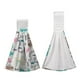 thumbnail image 2 of Fiudx Toalla de Mano Colgante, Material Suave y Absorbente, Hermoso Diseño Impreso, Funcional para Cocina y Baño, Práctica Función para Colgar, Uso Versátil, Duradera, 1 Pieza, 2 of 5