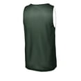 thumbnail image 6 of Classic Men Mesh Reversible Tank Color Forest Green Size 3X-Large, 6 of 8