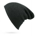 thumbnail image 2 of Knit Baggy Beanie Hat Winter Headwear Soft plush Leisure Hat Outdoor Warm Winter Hat, 2 of 5