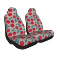thumbnail image 2 of Naloa Tomato Car Seat Covers 2PCs Front Car Seat Covers Universal fit for Most Cars SUVs and Trucks - 1, 2 of 5