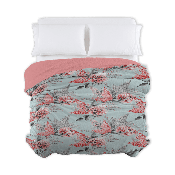 Cobertor con Borrega King Size extra suave Mod. Venus
