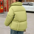 thumbnail image 5 of DAFPZW Oversized Winter Coats for Women Lightweight Puffy Warm Quilted Padded Down Puffer Jacket Outerwear with Pockets, 5 of 8