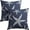 Navy Blue Starfish, variant on Summer Sea Starfish Pillow Cover 12x20 Inch Set of 2 Beach Pink Coral Lumbar Throw Pillowcase Cotton Linen Square Decorative Nautical Coastal Themed Cushion Cover for Sofa Bedroom Indoor Outdoor Party