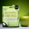 thumbnail image 4 of Máscara Exfoliante para Pies Oh K! Manzana Verde Unisex 5 Pares (1 Par), 4 of 7