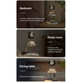thumbnail image 3 of ITIGOITIE Wireless Charger, 5-in-1 Magnetic, Mobile Phone/Watch/Headset Fast Charge, Ambient Lamp, Marble, 3 of 12