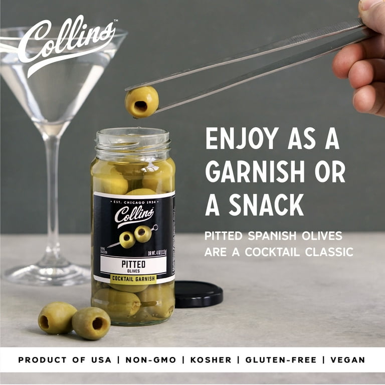 Collins Consumables Collins Pitted Olives Popular Garnish For Cocktails