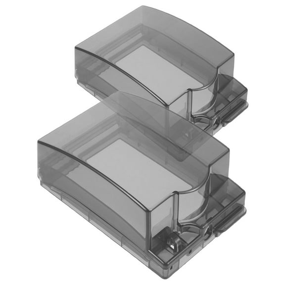 LEORX 2Pack Waterproof Outlet Box For Wall Outlets Outdoor Plug Cover