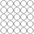 thumbnail image 1 of 200 Pcs Bagues Fendues en Métal Petites Bagues Rondes pour Clés Bagues de Porte-Clés en Métal Porte-Clés Bagues Rondes pour Clés, 1 of 7