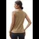 thumbnail image 3 of Top Sin Mangas con Cuello en V de Color Liso para Mujer, Color Caqui, Talla XL, 3 of 7