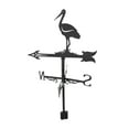 thumbnail image 2 of S SERENABLE Metal Weathervane Home Outdoor Garden Professional Measuring Tool Crafts Crane, 2 of 8