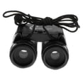 thumbnail image 3 of Jumelles Pliables 26mm 2.5X avec Sangle de Cou Jouet Accessoires de Randonnée Camping -Noir, 3 of 7