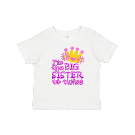 

Inktastic I m the Big Sister to Twins. Gift Baby Girl T-Shirt