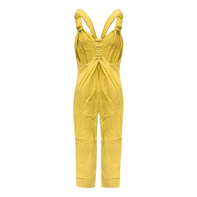 Ichuanyi Womens Fashion Pants Overalls Rompers Printed Buttons Suspender Jumpsuit
