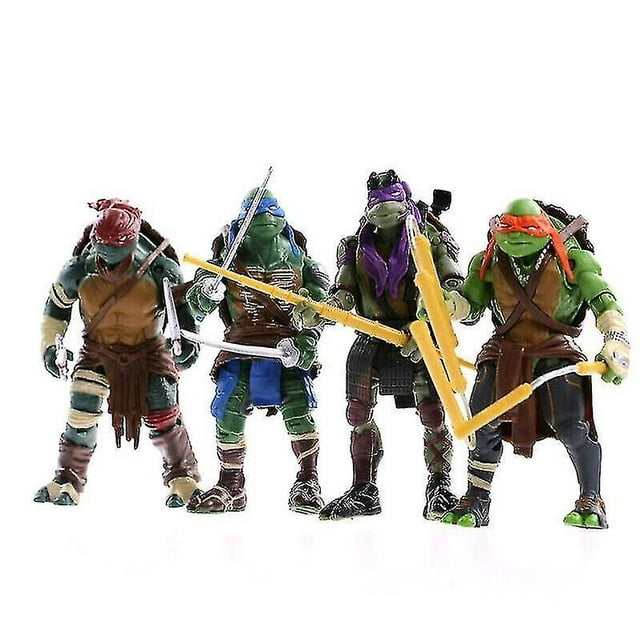 Set de juguetes Teenage Mutant Ninja Turtles versión cinematográfica