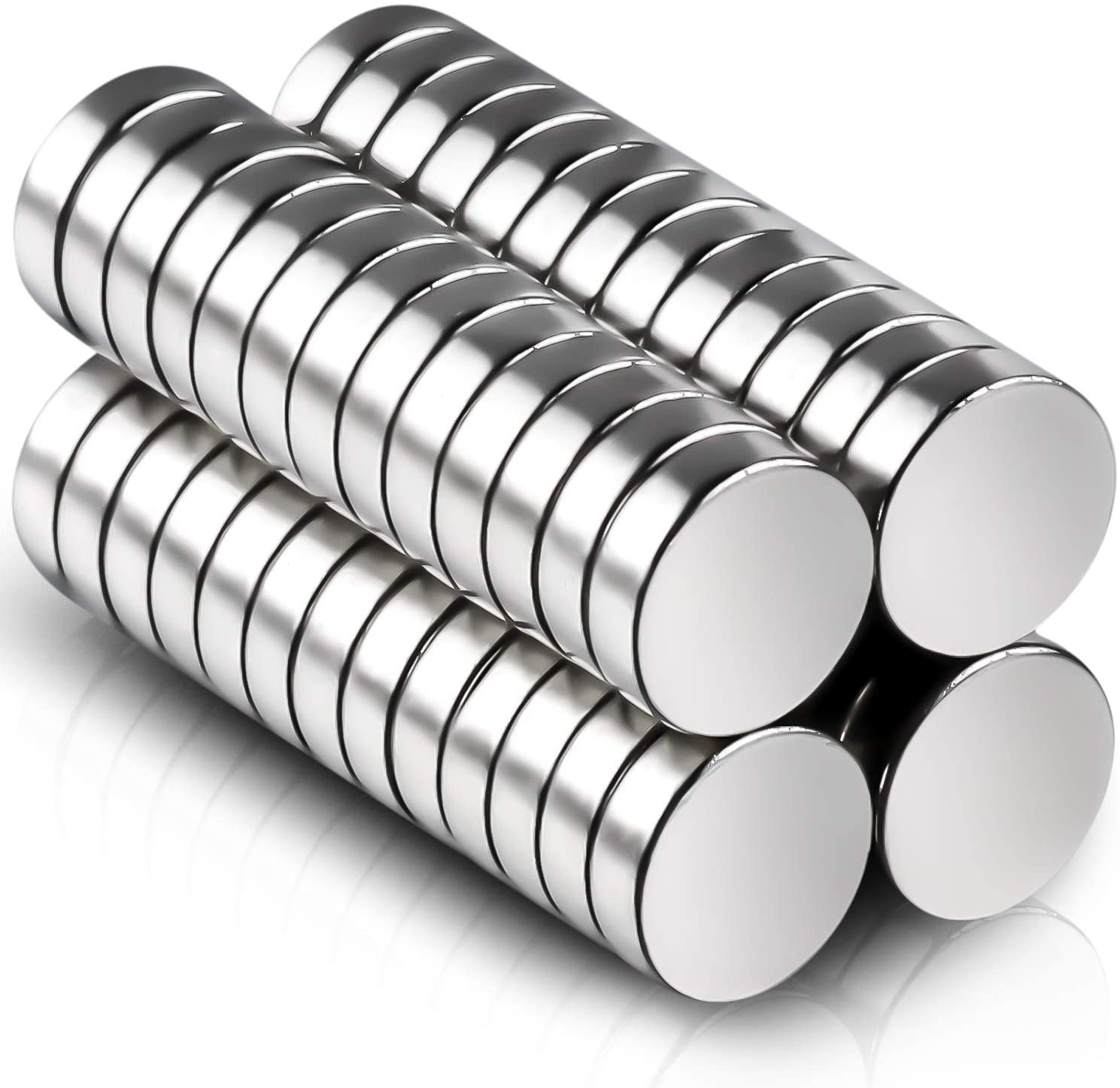 DIYMAG Refrigerator 52Pcs Small Round Tiny Disc for