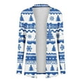 thumbnail image 4 of Christmas Cardigan for Women Long Cute Printed Open Front Long Sweaters Holiday Party Long Sleeve Soft Shirts Winter Xmas Outfit Tops S-5Xl, 4 of 4