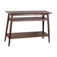 thumbnail image 2 of Porter Designs Portola Solid Acacia Wood Console Table - Brown, 2 of 8
