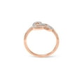 thumbnail image 6 of Imperial 1/6Ct TDW Diamond Heart and Arrow Ring in 10K Rose Gold (H-I, I2), 6 of 8