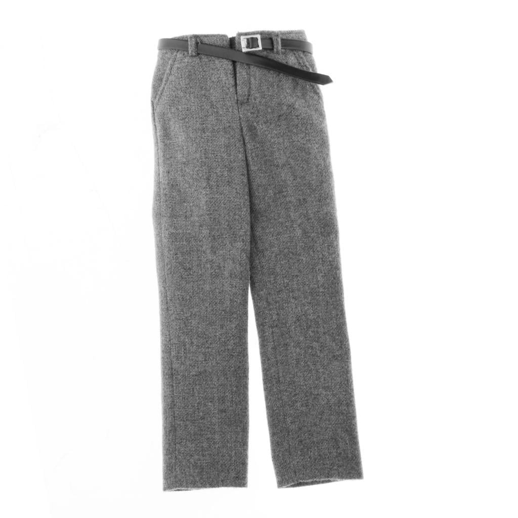 Details about   1/6th Scale Male Doll Accessories Khaki Trousers With Belt For 12'' 